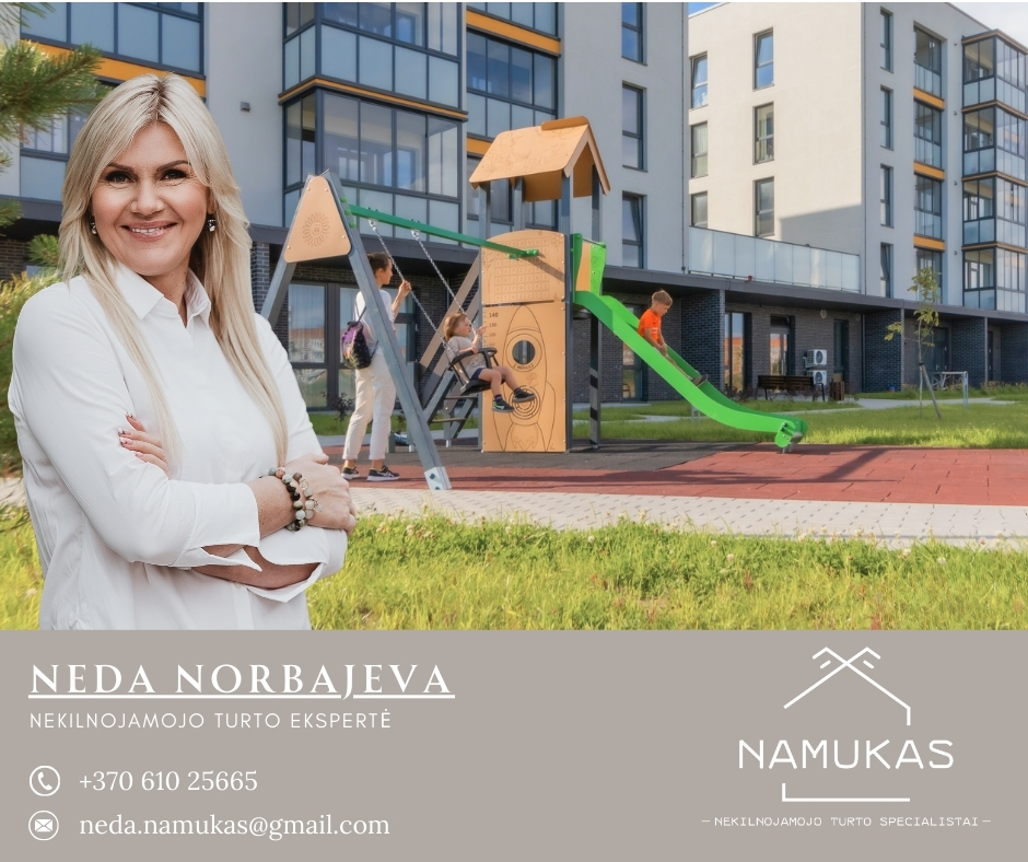 Parduodamas NAUJOS statybos 67 kv.m butas Gargždų mieste!