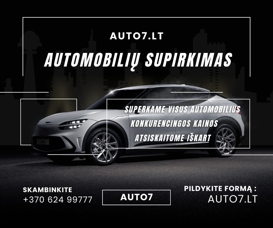Automobilių supirkimas visoje Lietuvoje