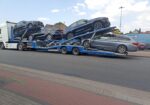 Automobilių transportavimas tralas visoje Europoje