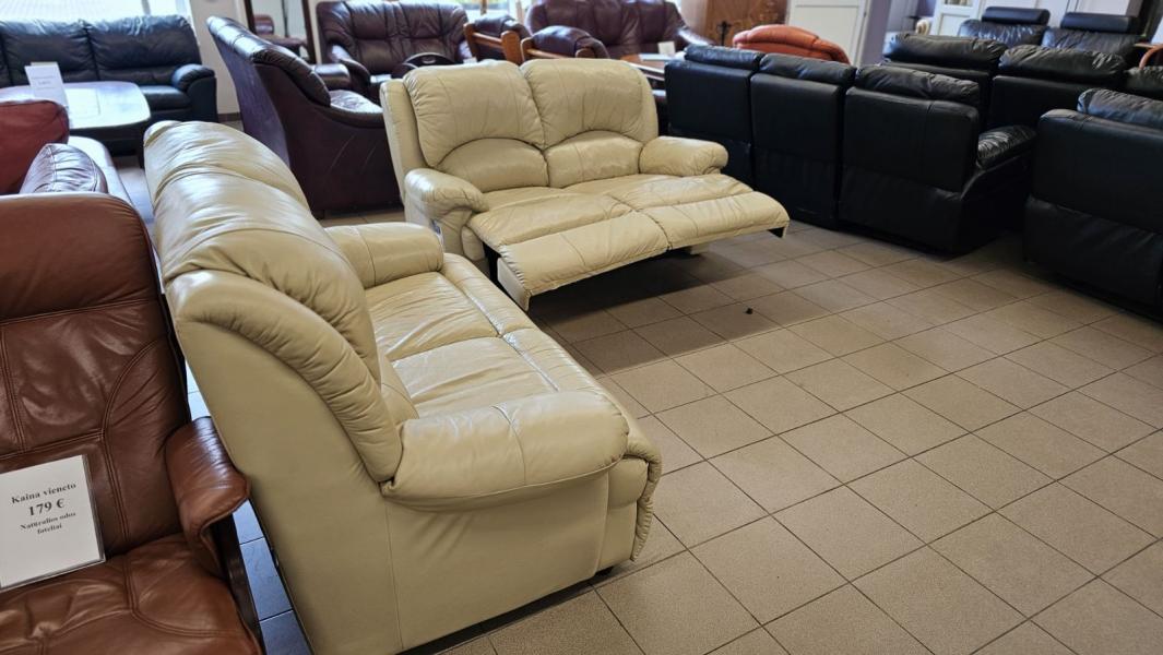 Natūralios odos komplektas