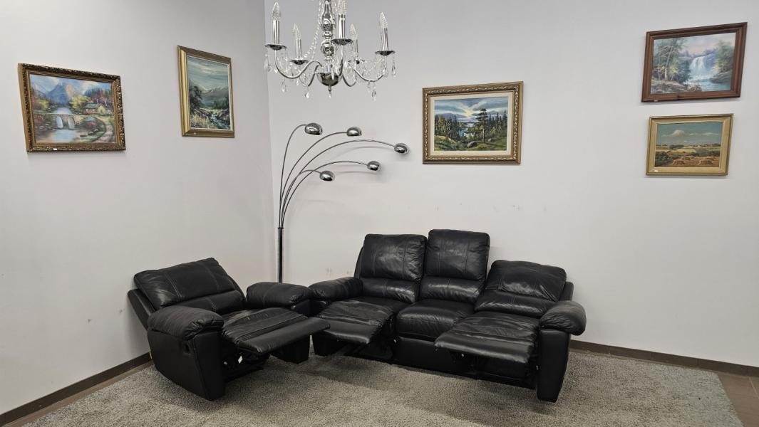 Natūralios odos komplektas