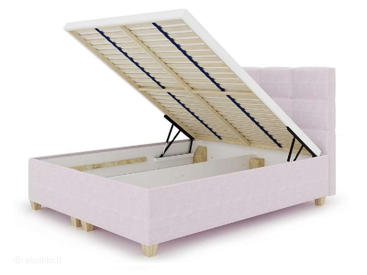 Lova “Talia” 140x200cm su čiužiniu ir daiktadėže