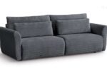Pilka sofa-lova “Tamir su dėže patalynei