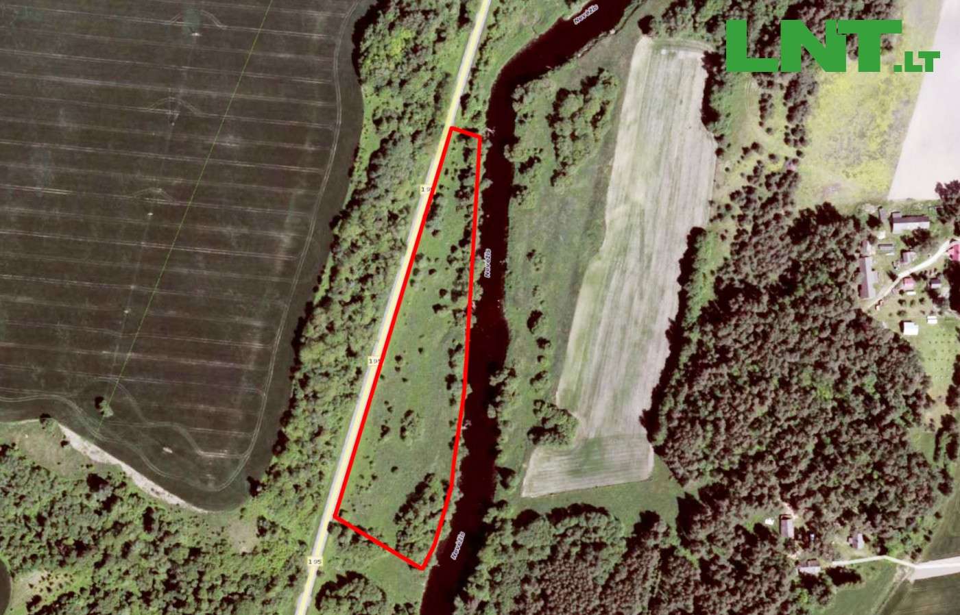 Parduodamas žemės ūkio paskirties sklypas, 1.55 ha Skaistkalnio k., Panevėžio raj.