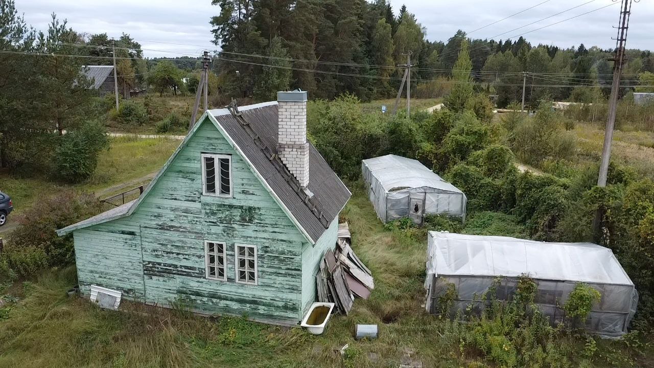 Sodas su namu Prienų r. sav.