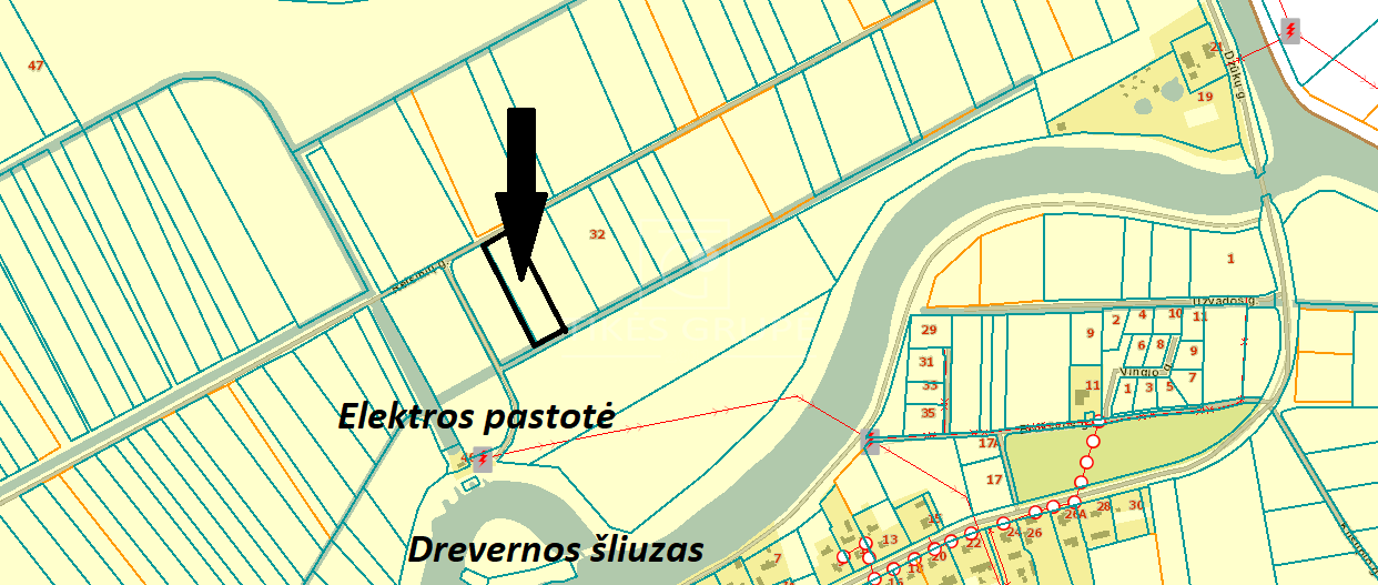 50 ARŲ SKLYPAS DREVERNOJE