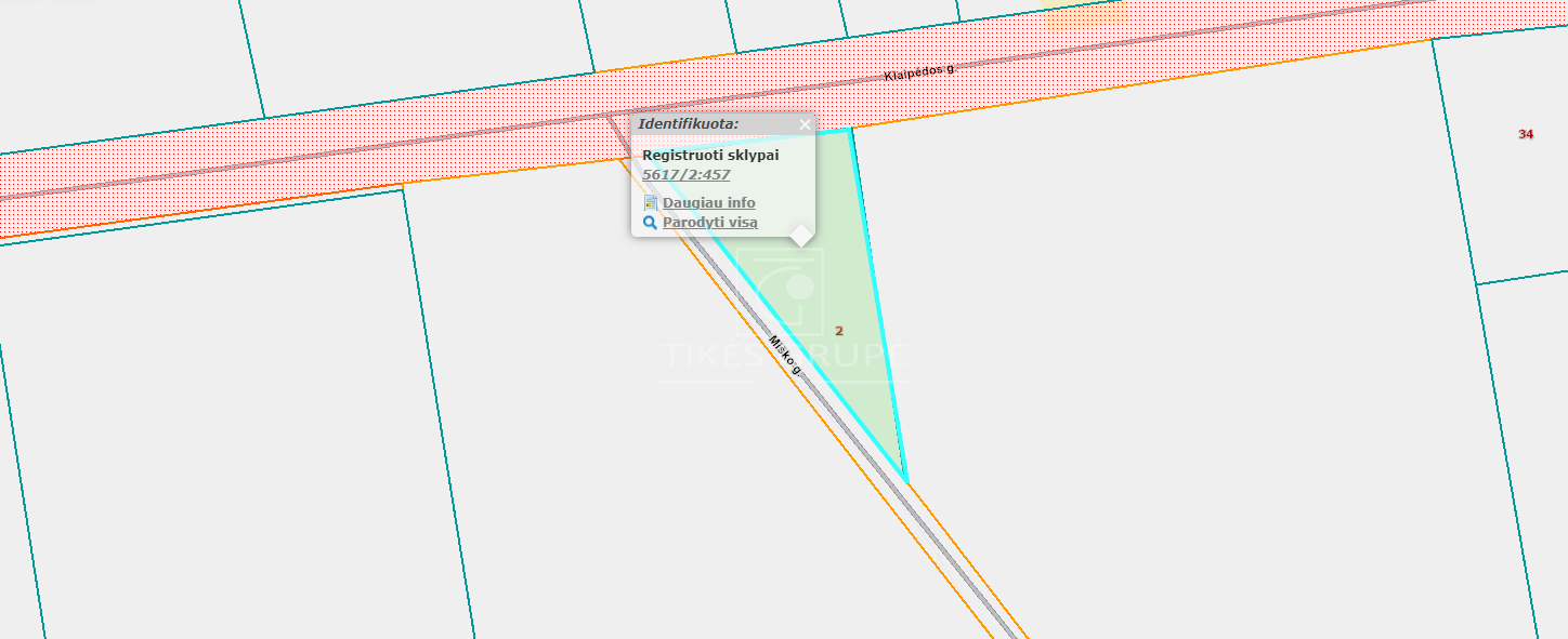 Sklypas namo statybai Jokūbave