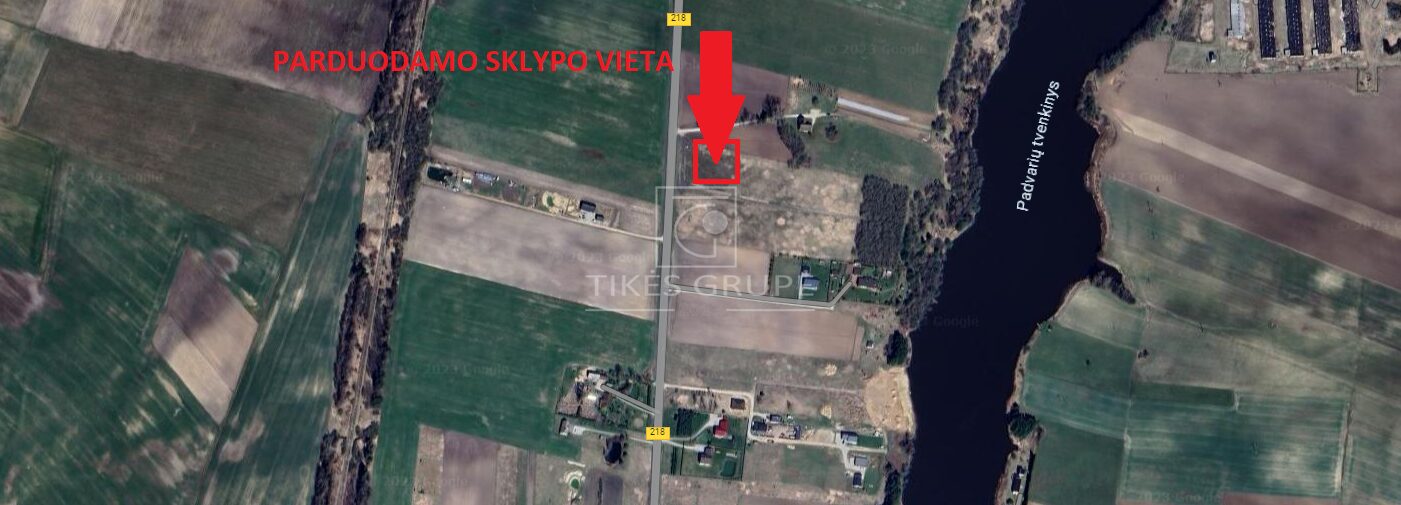 Sklypas su sumažinta kaina naujai suformuotame sklype prie Darbėnų pl.