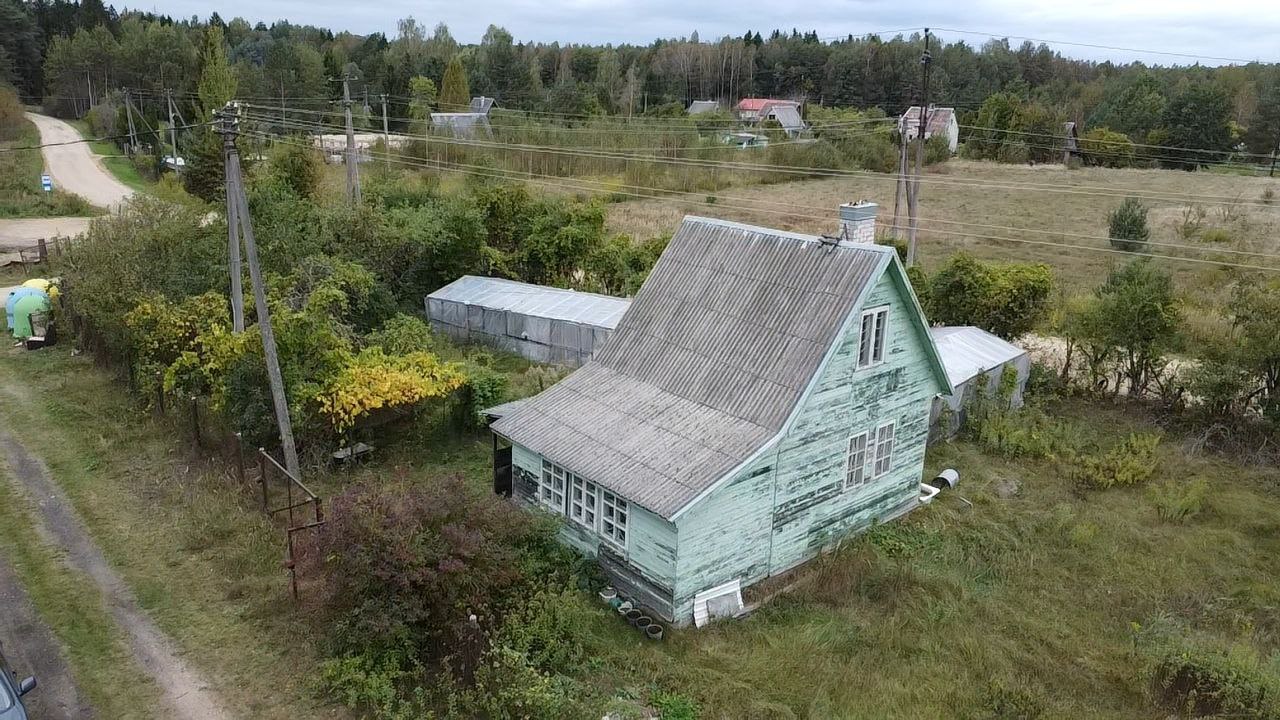 Sodas su namu Prienų r. sav.