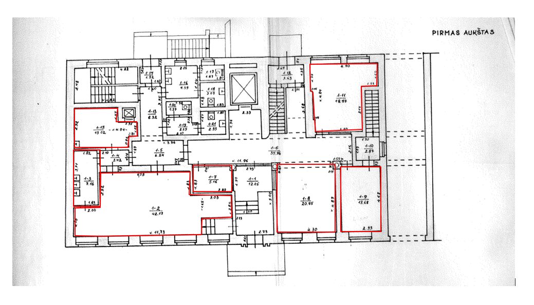 Patalpų nuoma centre ir senamiestyje Klaipėdoje