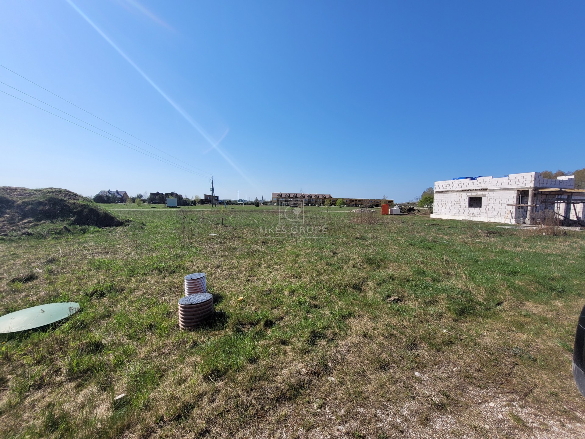 GERAI KAINA! PUIKI VIETA ! 12 a namų valdos žemės sklypas Trušeliuose