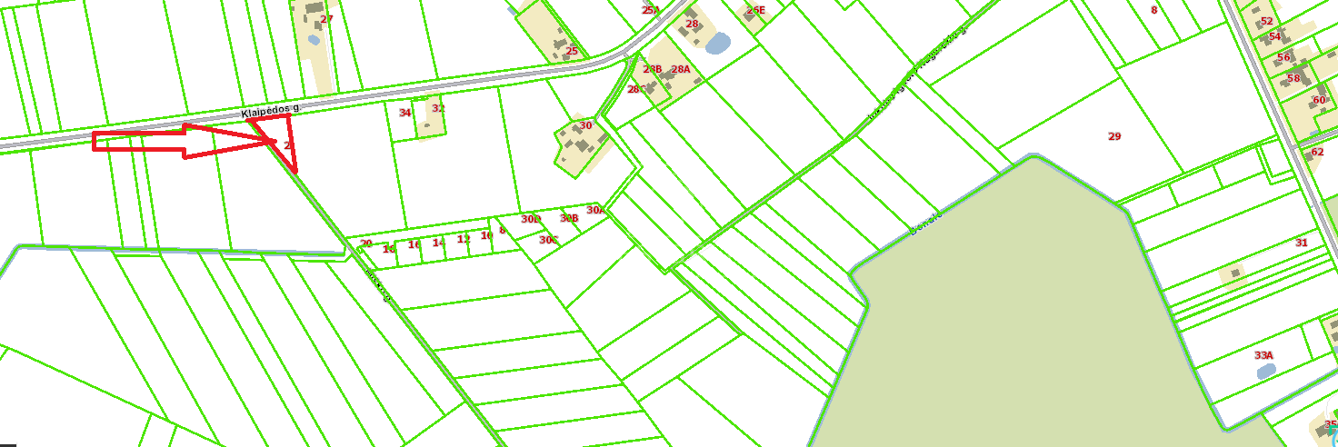 Sklypas namo statybai Jokūbave