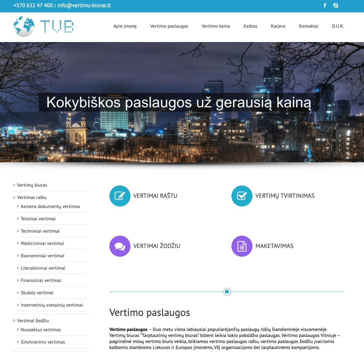 TVB-vertimai.lt – Vertimo paslaugos