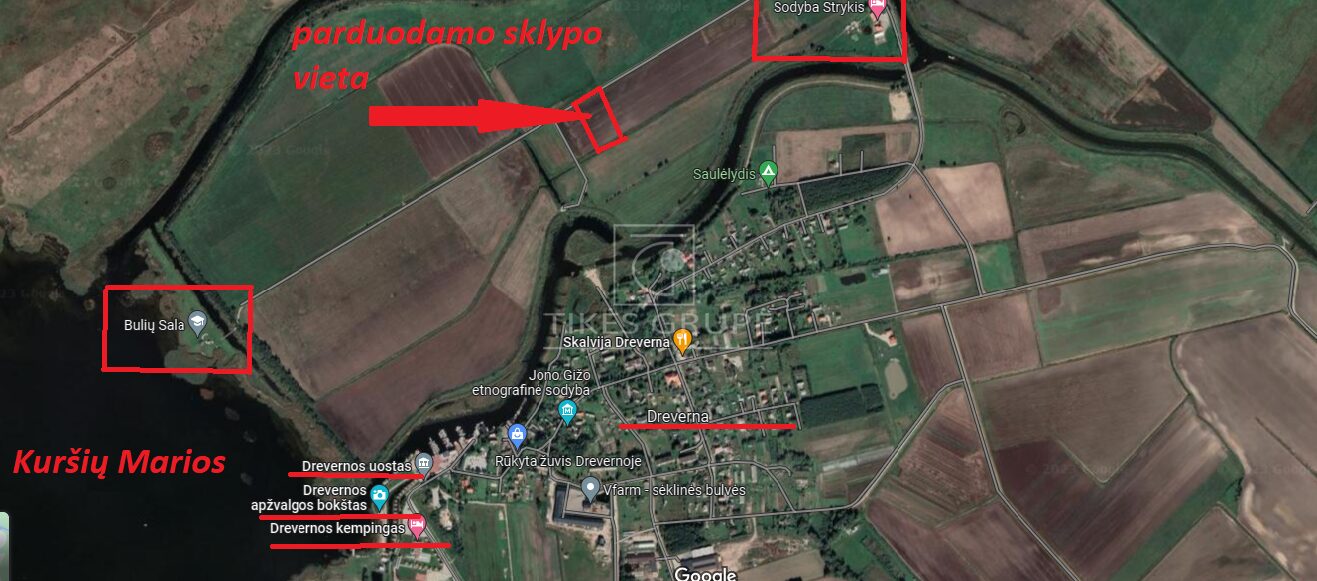 50 ARŲ SKLYPAS DREVERNOJE