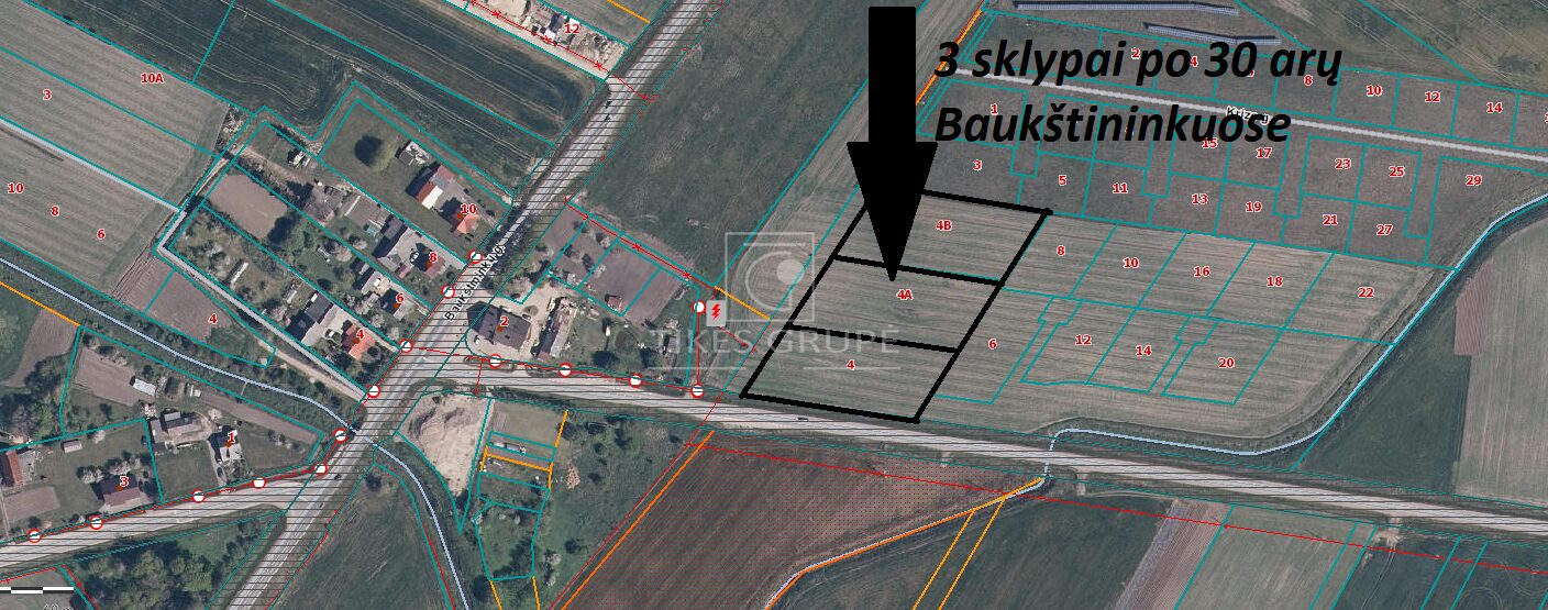 30 a sklypas Klaipėdos r. sav., Baukštininkai, Baukštkaralės g.