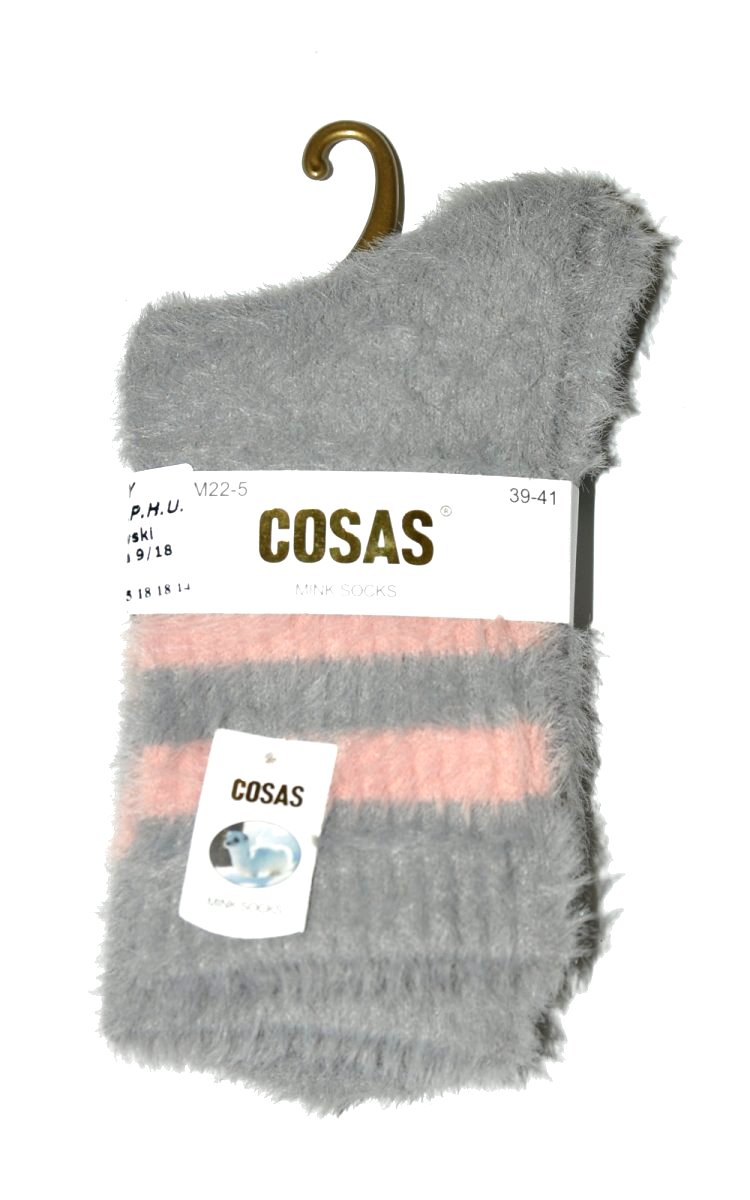 Moteriškos ir vyriškos Cosas kojinės su kašmyro, alpakos vilna