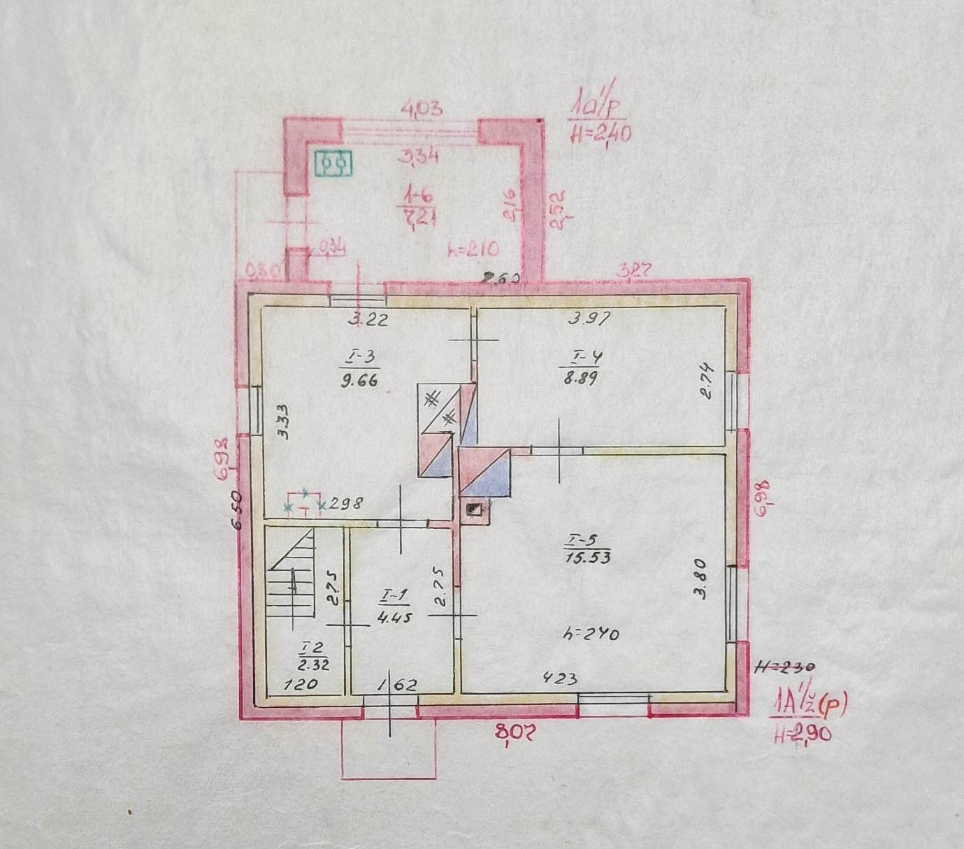 Parduodamas medinis apmūrytas namas.
