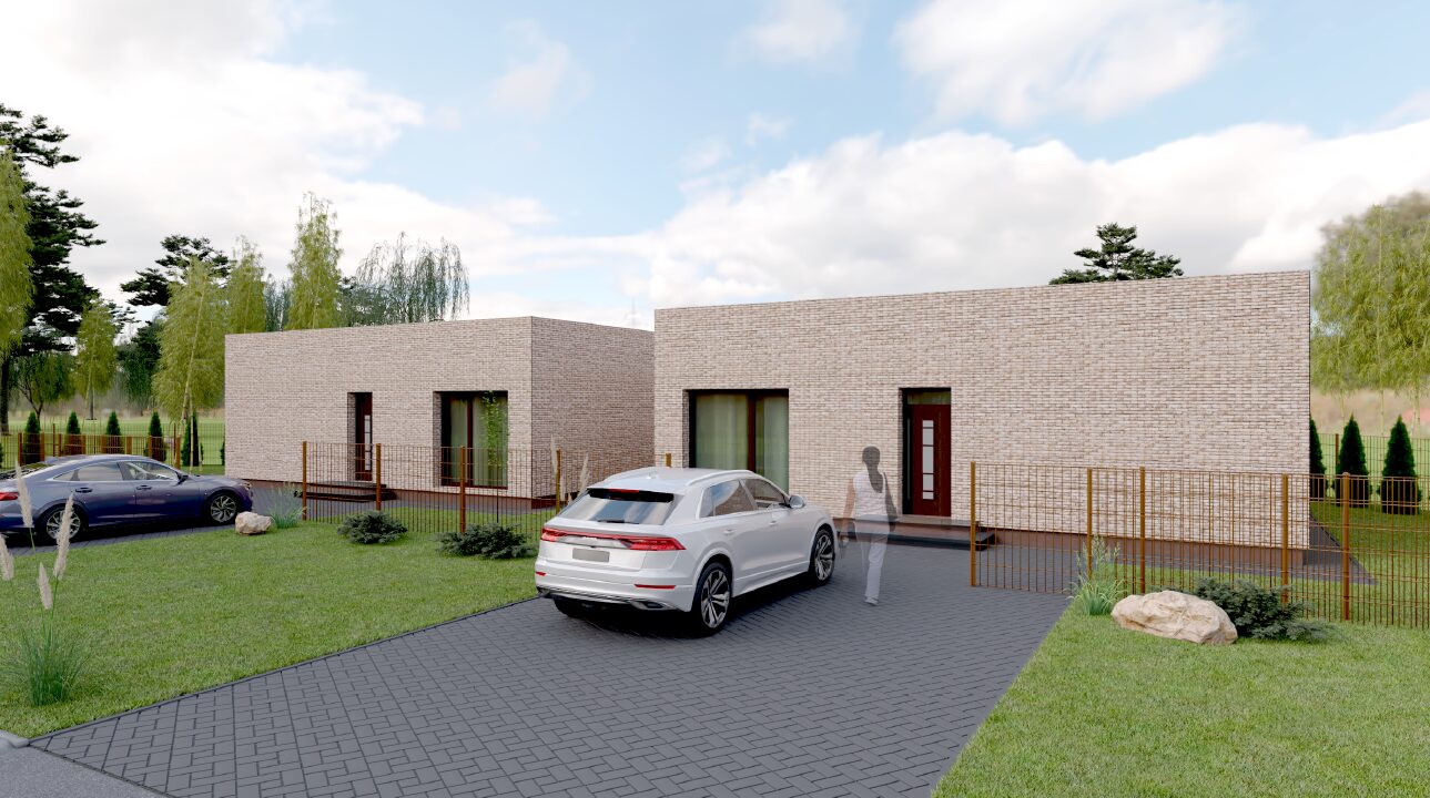 Parduodamas mūrinis sodo namas