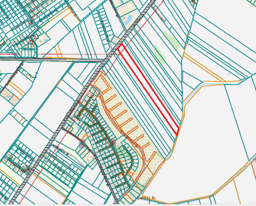 Parduodamas 3,0865 Ha žemės ūkio paskirties sklypas Lelių kaime.