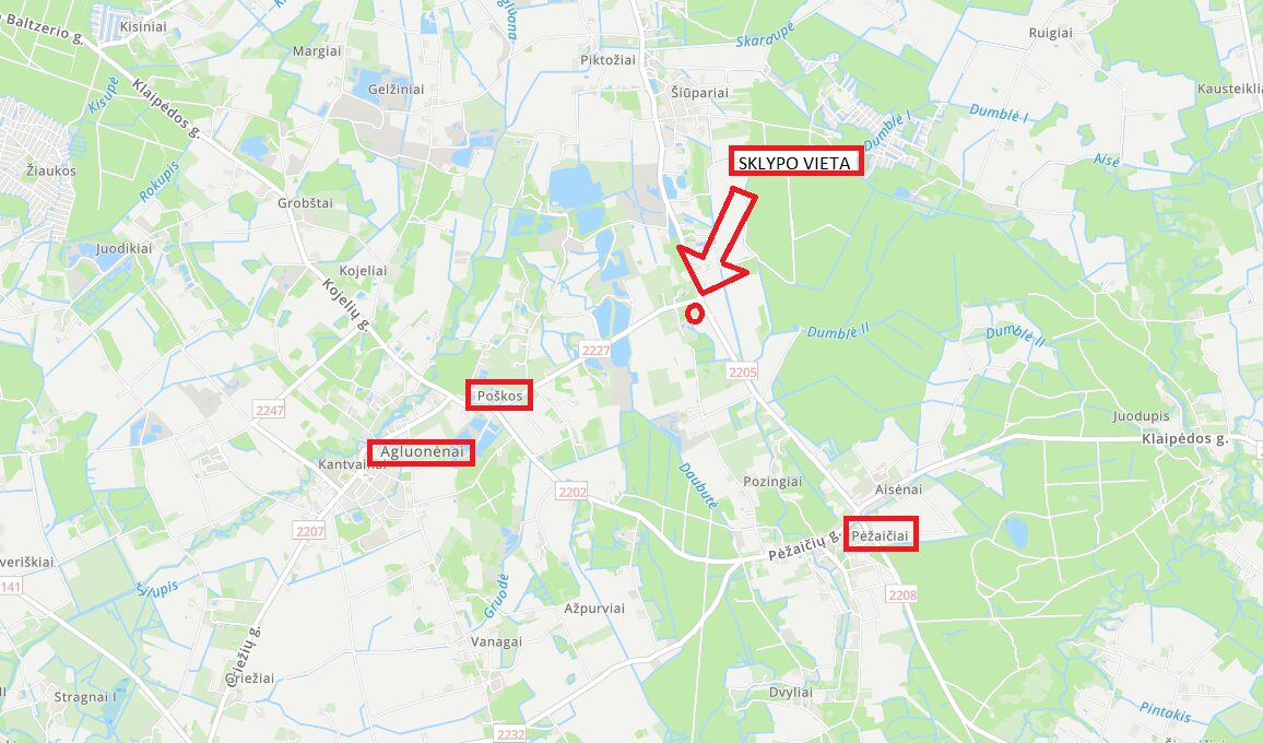 PARDUODAMAS ŽEMĖS ŪKIO PASKIRTIES SKLYPAS POZINGIŲ K.