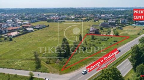 Klaipėdos rajone, Kalotės k., parduodamas komercinės paskirties sklypas.