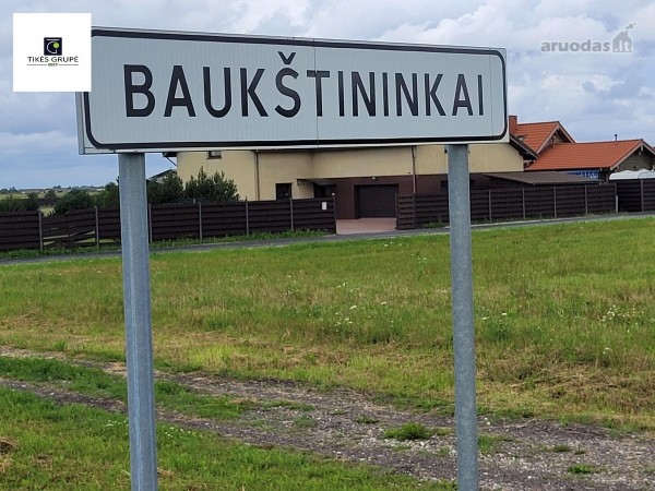 BAUKŠTININKUOSE PASKUTINIS NEPARDUOTAS NAMŲ VALDOS SKLYPAS SUMAŽINTA KAINA