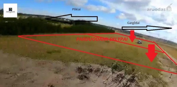 BAUKŠTININKUOSE PASKUTINIS NEPARDUOTAS NAMŲ VALDOS SKLYPAS SUMAŽINTA KAINA