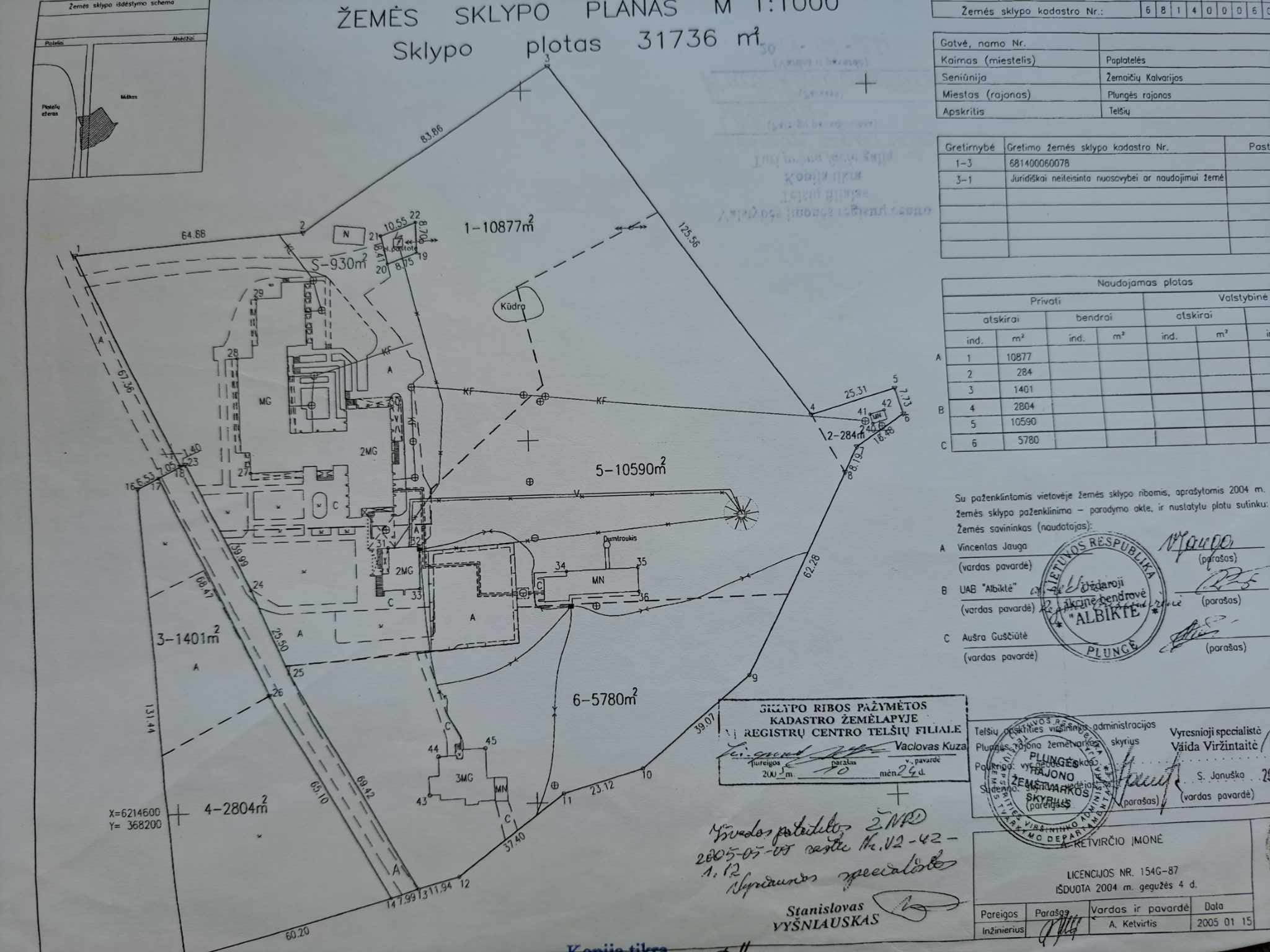 Parduodamas 3 arų sklypas šalia Platelių ežero. Plungės raj. Paplatelių k. Plokštinės g.