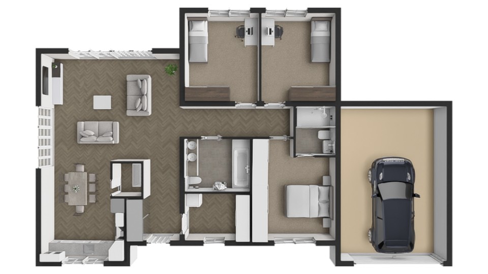 Parduodamas mūrinis namas