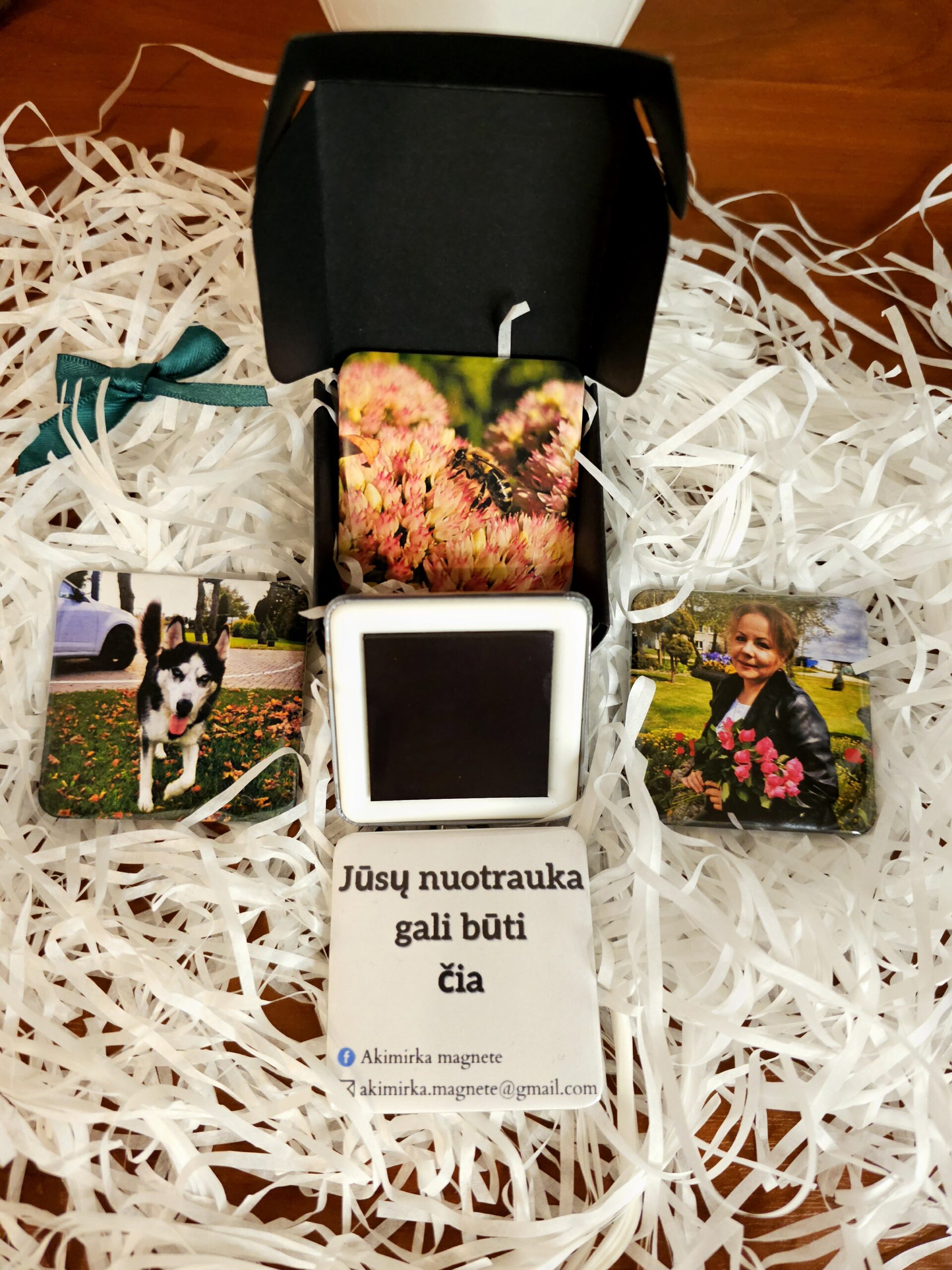 Personalizuotas šaldytuvo magnetas