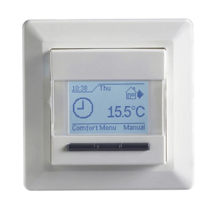 Termostatas Comfort Heat, C511T rėmeliui stačiakampiais kraštais