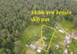 14,66 ARŲ ŽEMĖS SKLYPAS VILNIAUS m. DRAUSTINIO G. 70