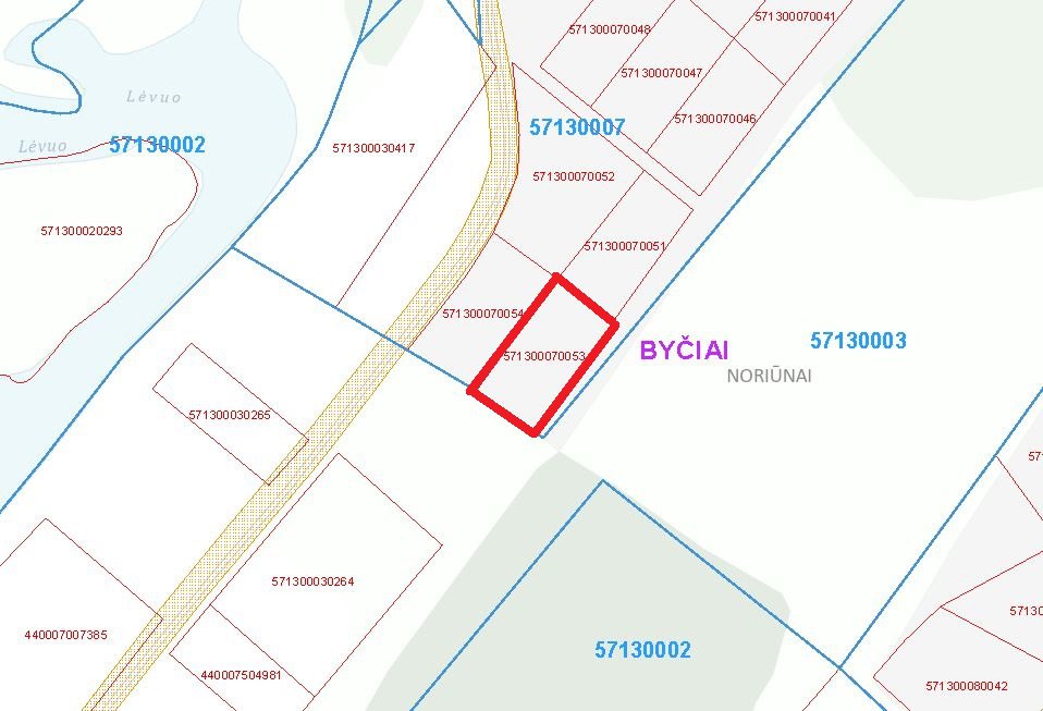 Sodo sklypas Kupiškio r. sav., Noriūnų k.