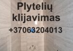 Plytelių klijavimas