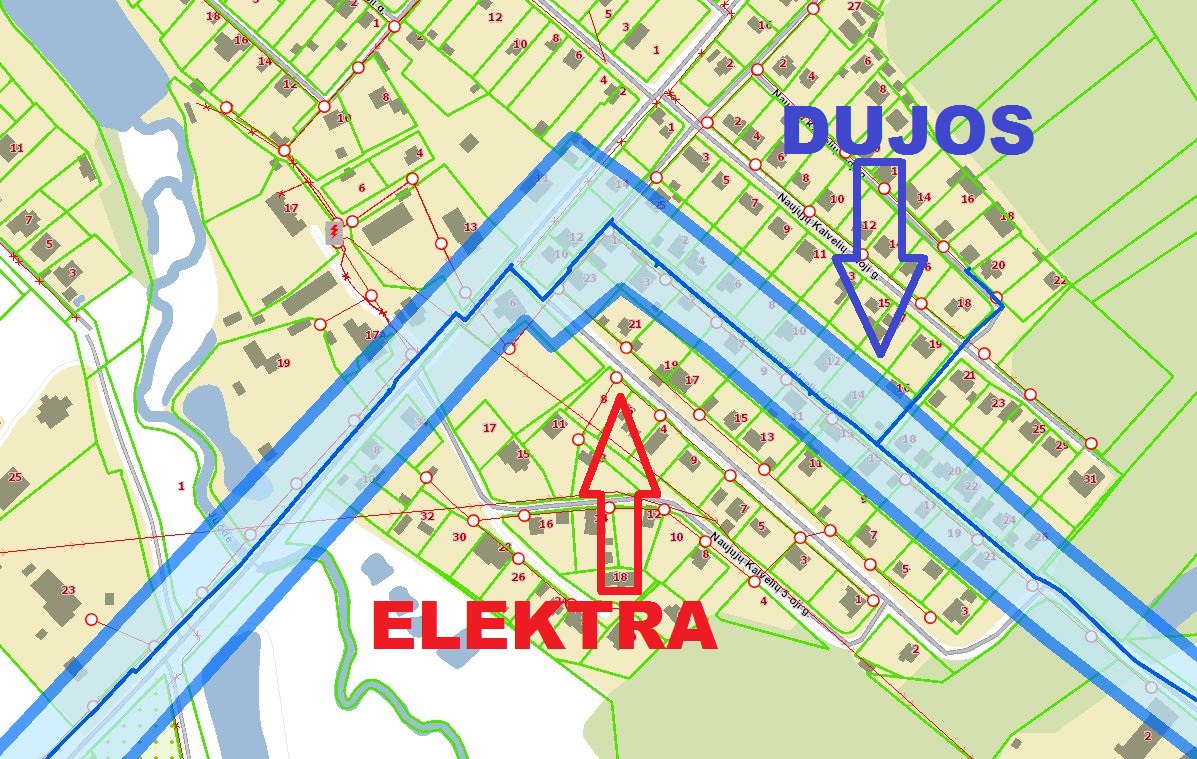 PARDUODAMAS ŽEMĖS SKLYPAS VILNIAUS R. SAV., MARIJAMPOLIO SEN., KALVELIŲ K., NAUJŲJŲ KALVELIŲ 1-OJI G. 8.