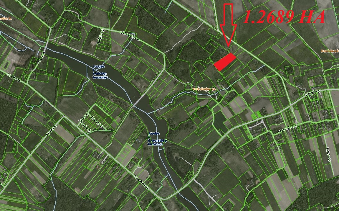 1,2689 HA Širvintų r. sav., Jauniūnų sen., Barskūnų k.