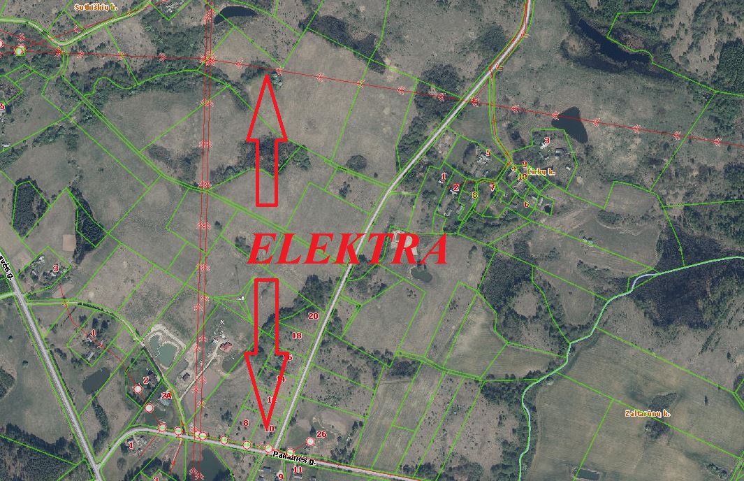 2.5380 HA ŽEMĖS SKLYPAS ŠIRVINTŲ R. SAV., KERNAVĖS SEN., ČIRKŲ K.