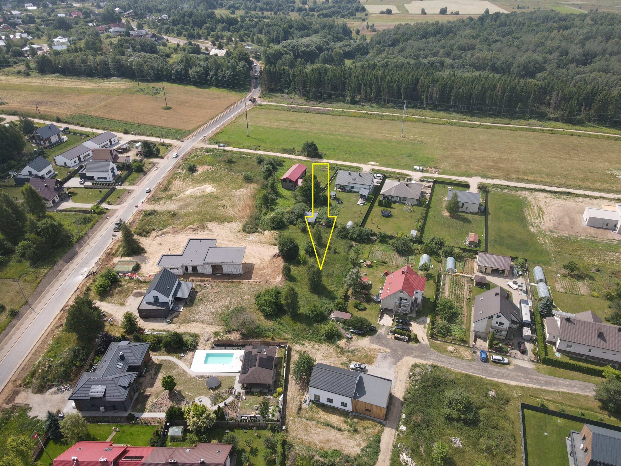 15,4 ARAI ŽEMĖS SKLYPAS Vilnius, Saidžiukų g. 14, GYVENAMŲJŲ NAMŲ KVARTALE