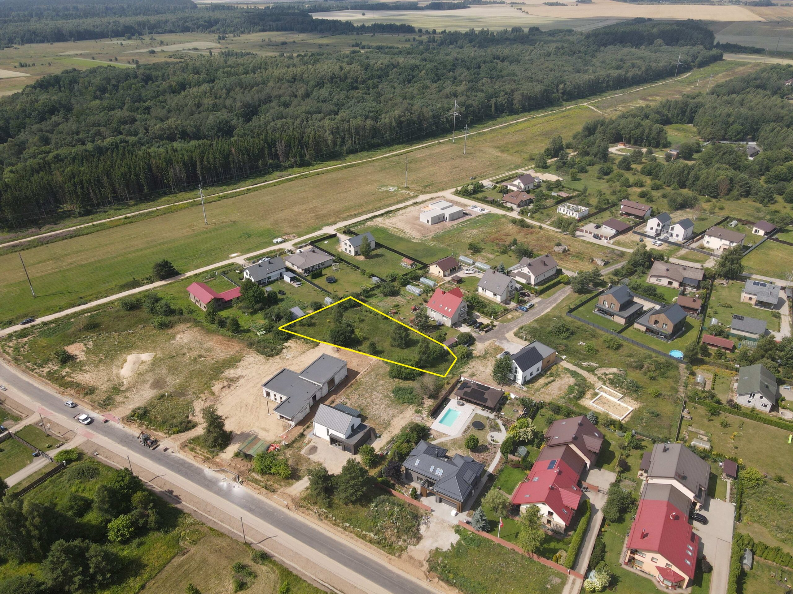 15,4 ARAI ŽEMĖS SKLYPAS Vilnius, Saidžiukų g. 14, GYVENAMŲJŲ NAMŲ KVARTALE