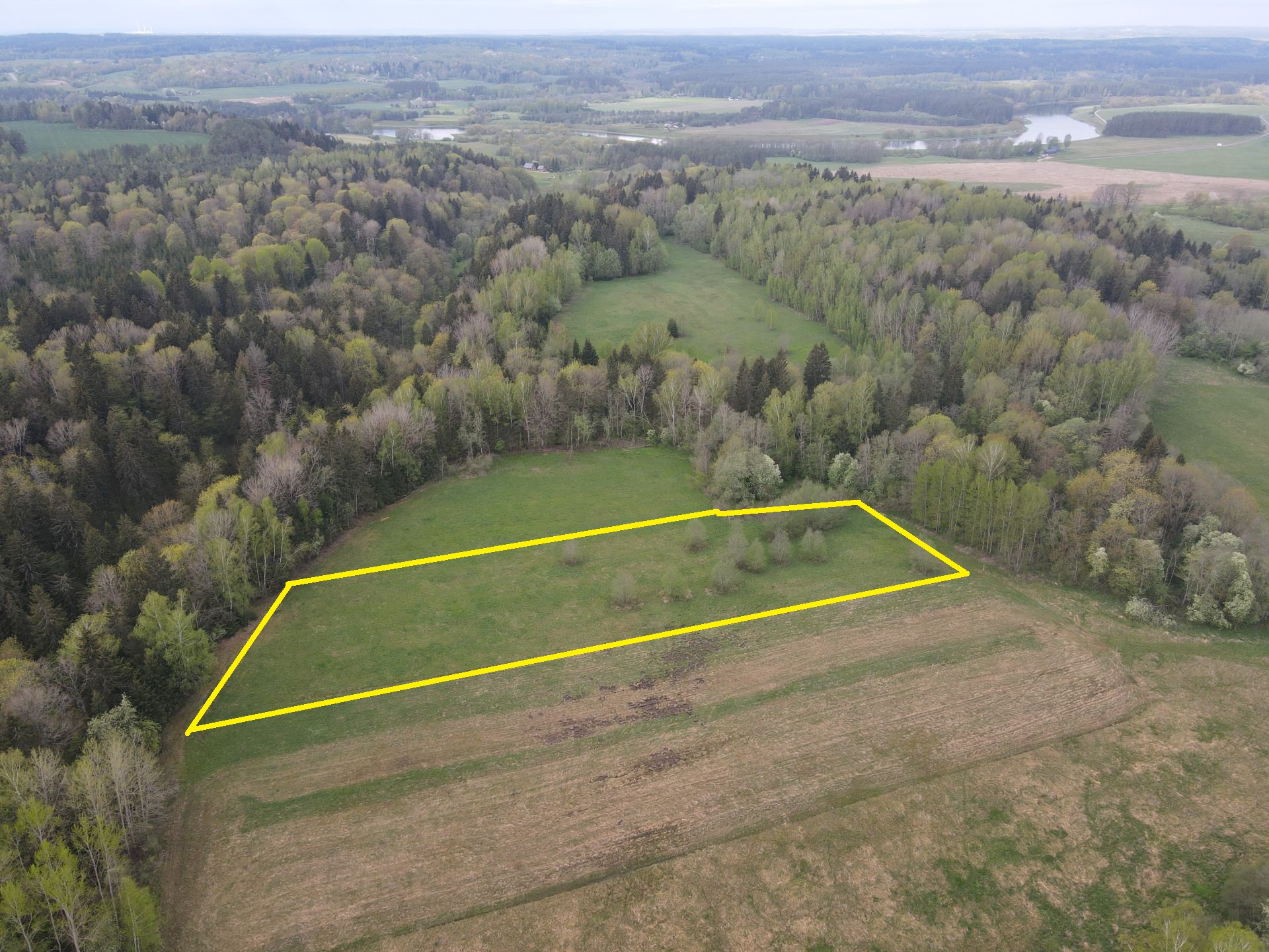 0.8652 HA ŽEMĖS SKLYPAS ŠIRVINTŲ R. SAV., KERNAVĖS SEN., KLIŠABALĖS K.