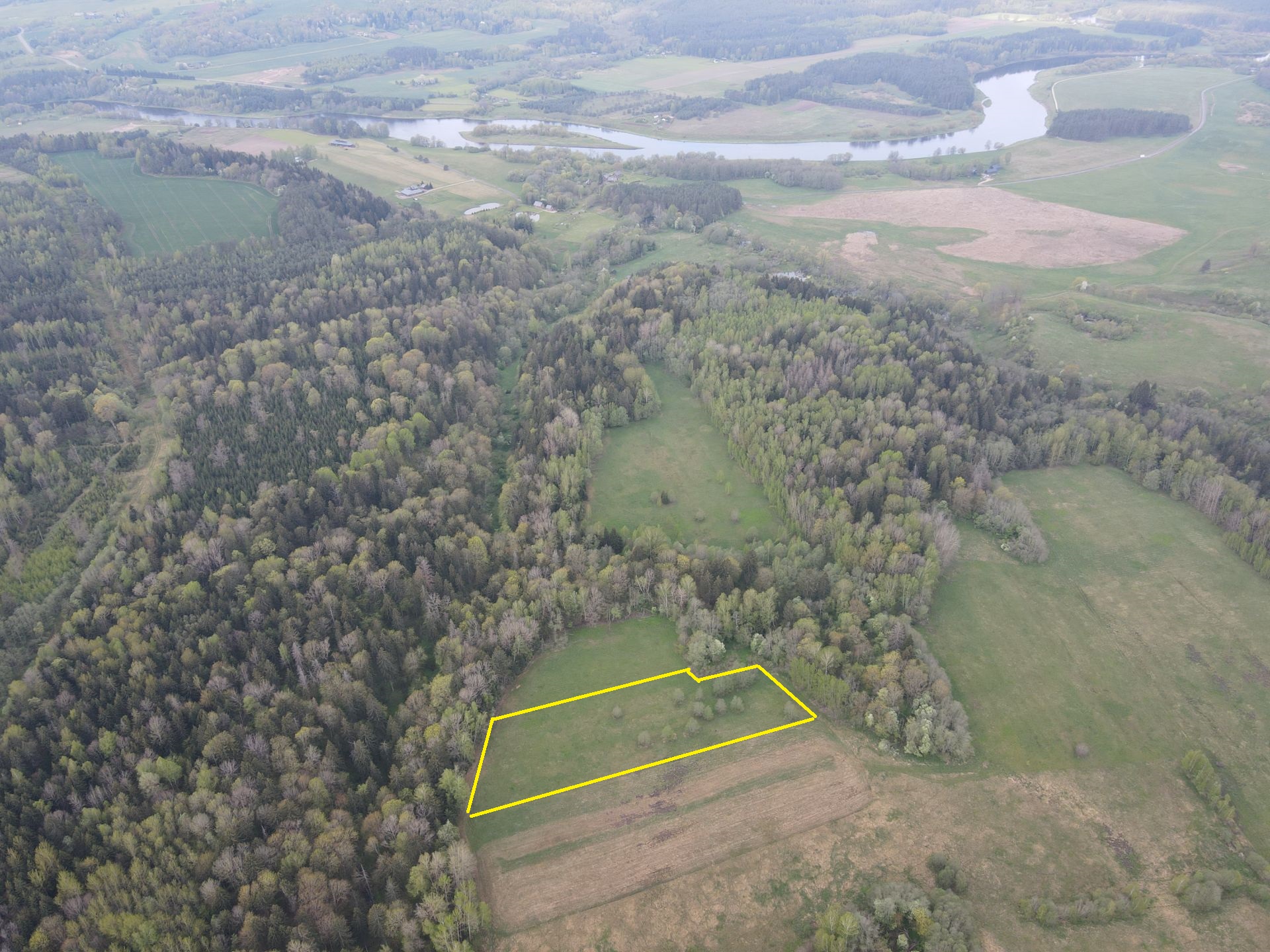 0.8652 HA ŽEMĖS SKLYPAS ŠIRVINTŲ R. SAV., KERNAVĖS SEN., KLIŠABALĖS K.