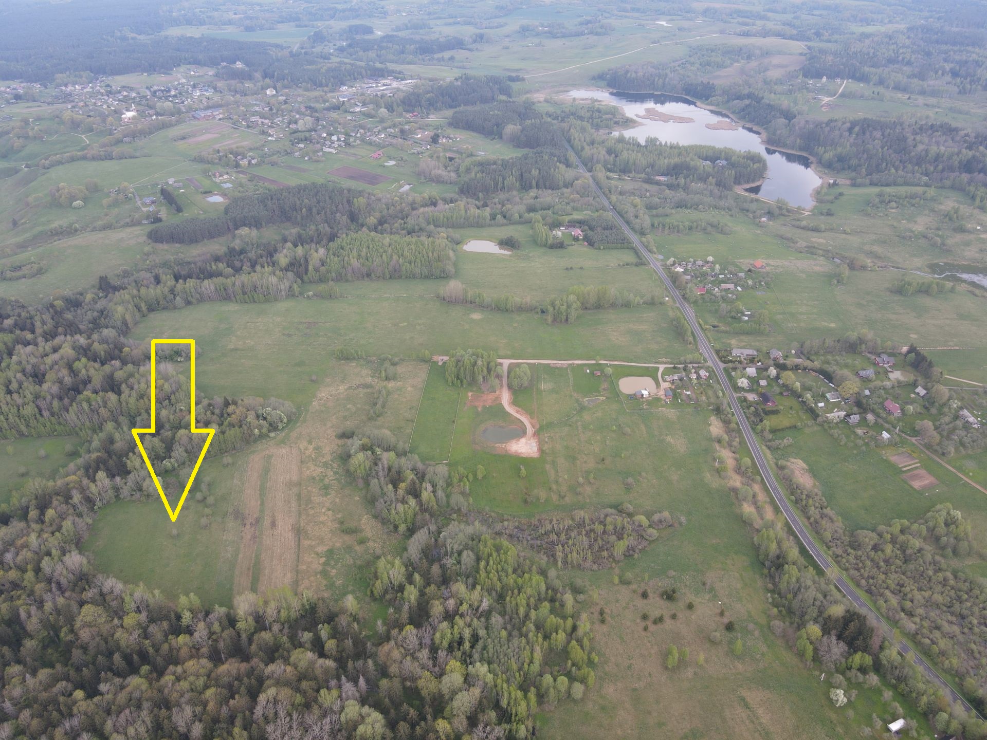 0.8652 HA ŽEMĖS SKLYPAS ŠIRVINTŲ R. SAV., KERNAVĖS SEN., KLIŠABALĖS K.