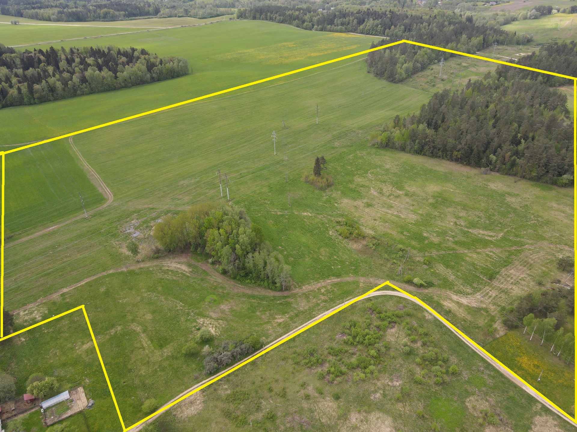 61,4757 HA ŽEMĖS SKLYPAS VILNIAUS R.SAV., RIEŠĖS SEN., SKAIPIŠKIŲ K.