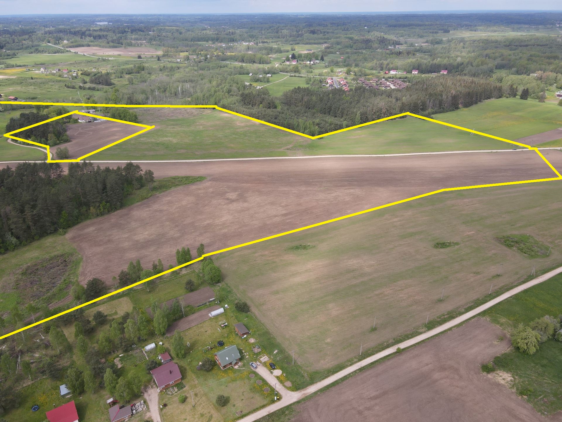 61,4757 HA ŽEMĖS SKLYPAS VILNIAUS R.SAV., RIEŠĖS SEN., SKAIPIŠKIŲ K.
