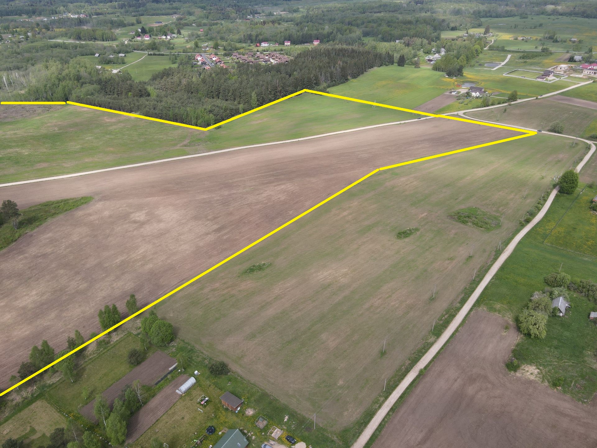 61,4757 HA ŽEMĖS SKLYPAS VILNIAUS R.SAV., RIEŠĖS SEN., SKAIPIŠKIŲ K.