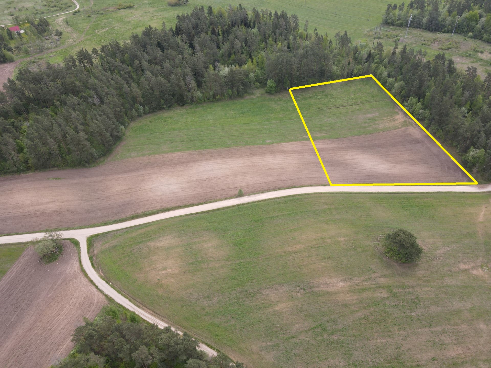 61,4757 HA ŽEMĖS SKLYPAS VILNIAUS R.SAV., RIEŠĖS SEN., SKAIPIŠKIŲ K.