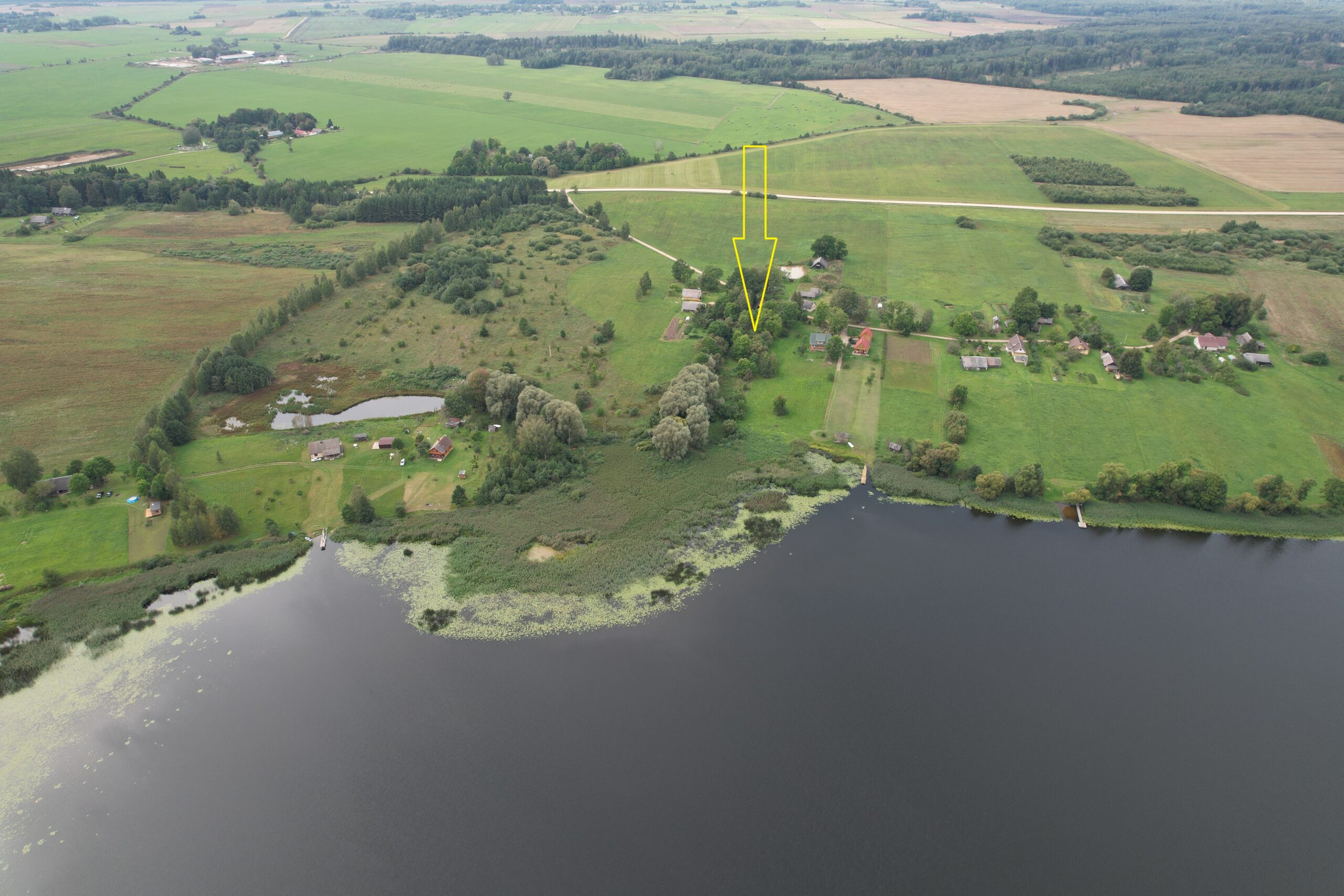 50 ARŲ ŽEMĖS SKLYPAS IGNALINOS RAJ. MIELAGĖNŲ SEN., RYŽIŠKĖS K.