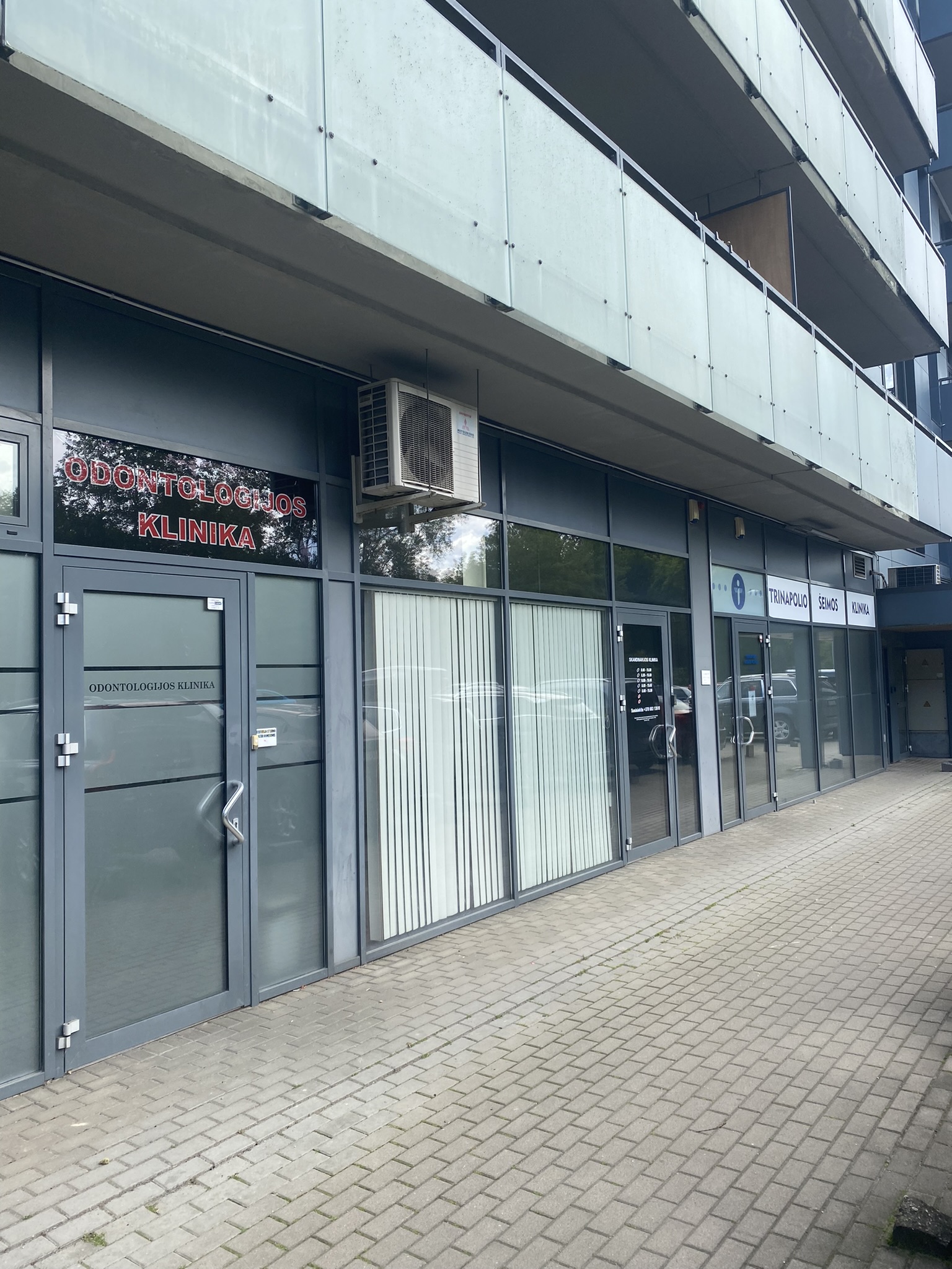 PARDUODAMOS GYDYMO ĮSTAIGOS PATALPOS