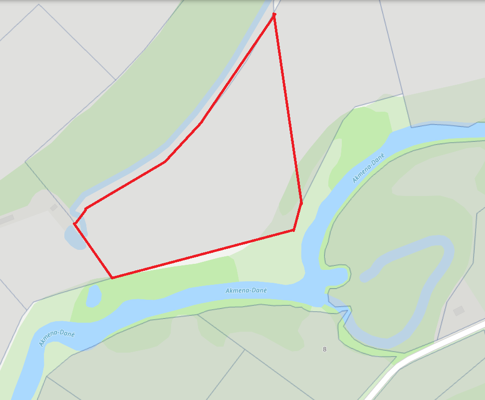 KRETINGALĖJE, VAIZDINGOJE VIETOJE PARDUODAMAS 1,98 HA SKLYPAS