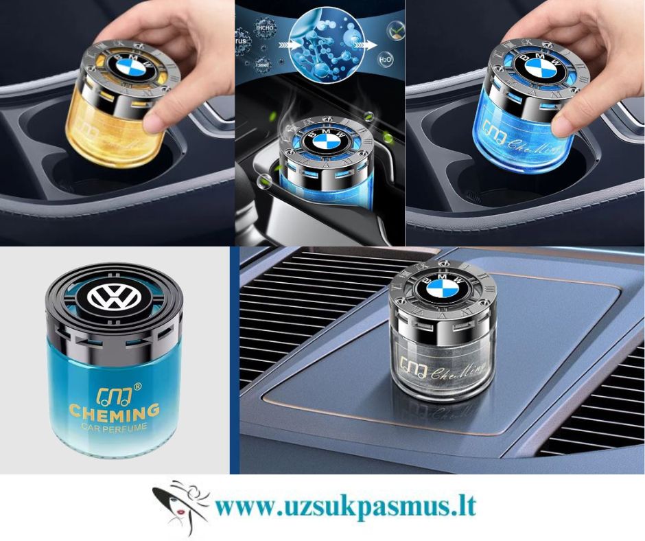 Automobilių kvapai su auto logotipu